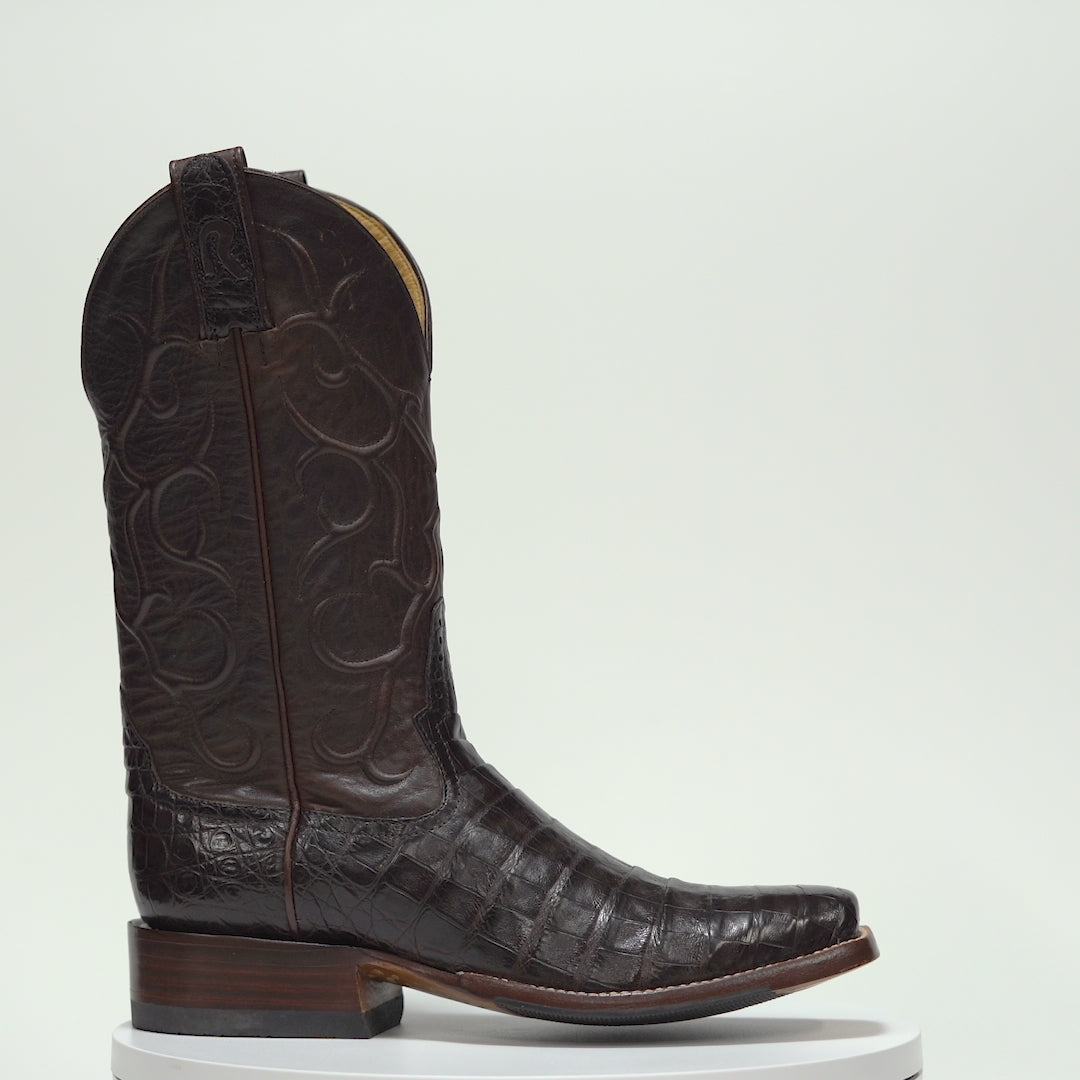 Rod Patrick 16984 Mahogany Luxe Croc Belly
